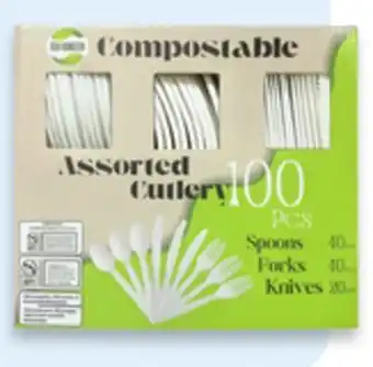 Walmart Paq.de 100 ustensiles Go4Green offer