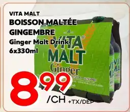 Marche Salaberry VITA MALT BOISSON MALTÉE GINGEMBRE offer