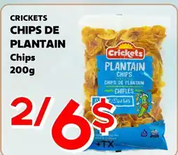 Marche Salaberry CRICKETS CHIPS DE PLANTAIN offer