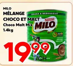 Marche Salaberry MILO MÉLANGE CHOCO ET MALT offer