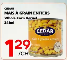 Marche Salaberry CEDAR MAÏS À GRAIN ENTIERS offer