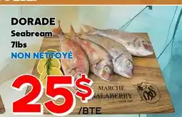 Marche Salaberry DORADE Seabream offer