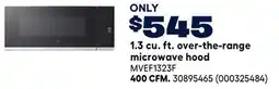 RONA LG 1.3 cu. ft. over-the-range microwave hood 400 CFM offer