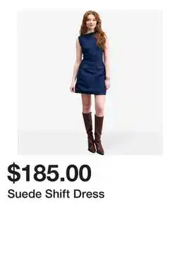 TSC Stores Suede Shift Dress offer