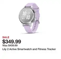 TSC Stores Lily 2 Active Smartwatch and Fitness Tracker offer