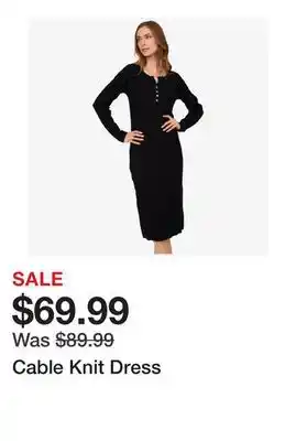 TSC Stores Cable Knit Dress offer