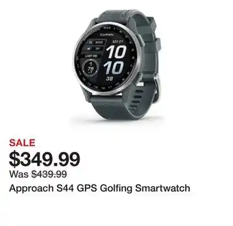TSC Stores Approach S44 GPS Golfing Smartwatch offer