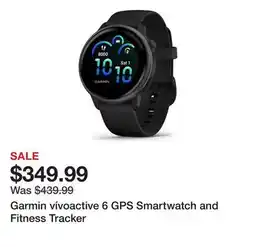 TSC Stores Garmin vívoactive 6 GPS Smartwatch and Fitness Tracker offer