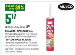 BMR SCELLANT  ZIP SEAL'N PEEL  offer