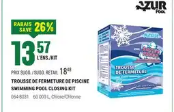 BMR TROUSSE DE FERMETURE DE PISCINE offer