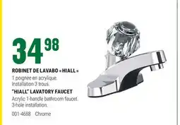 BMR ROBINET DE LAVABO  HIALL  offer