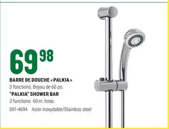 BMR BARRE DE DOUCHE  PALKIA  offer