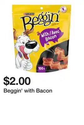 Dollarama Beggin' with Bacon offer