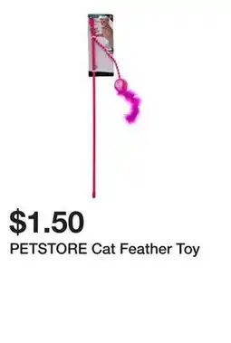 Dollarama PETSTORE Cat Feather Toy offer