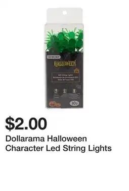 Dollarama Dollarama Halloween Character Led String Lights offer
