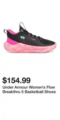 Sport Chek Under Armour Women's Flow Breakthru 5 Basketball Shoes offer