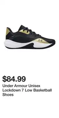 Sport Chek Under Armour Unisex Lockdown 7 Low Basketball Shoes offer