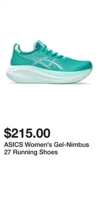 Sport Chek ASICS Women's Gel-Nimbus 27 Running Shoes offer