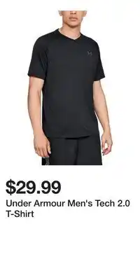 Sport Chek Under Armour Men's Tech 2.0 T-Shirt offer