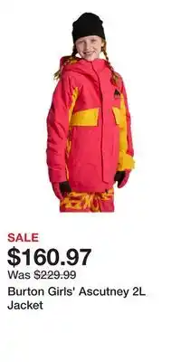 Sport Chek Burton Girls' Ascutney 2L Jacket offer
