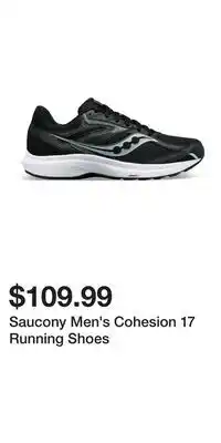 Sport Chek Saucony Men's Cohesion 17 Running Shoes offer