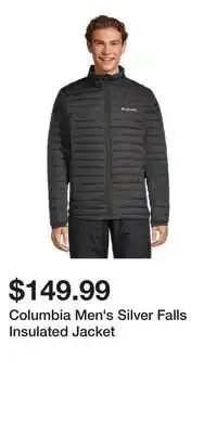 Sport Chek Columbia Men's Silver Falls Insulated Jacket offer