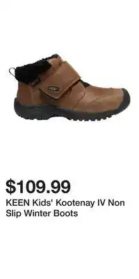 Sport Chek KEEN Kids' Kootenay IV Non Slip Winter Boots offer