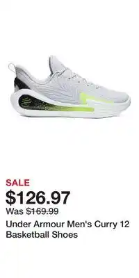 Sport Chek Under Armour Men's Curry 12 Basketball Shoes offer