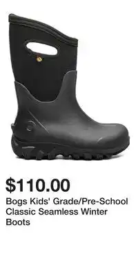 Sport Chek Bogs Kids' Grade/Pre-School Classic Seamless Winter Boots offer