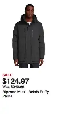 Sport Chek Ripzone Men's Relais Puffy Parka offer
