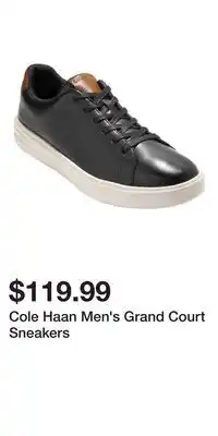 Mark's Cole Haan Men's Grand Court Sneakers offer