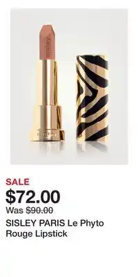 Holt Renfrew SISLEY PARIS Le Phyto Rouge Lipstick offer