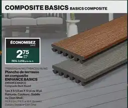 Patrick Morin ENHANCE BASICS Composite Deck Board offer
