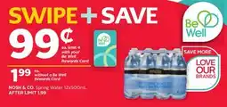 Rexall NOSH & CO. Spring Water offer