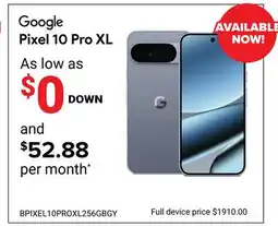 Visions Electronics Google Pixel 10 Pro XL offer