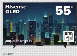 Visions Electronics Hisense 55 QLED 4K Smart TV offer