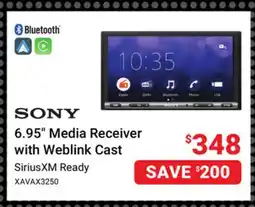 Visions Electronics SiriusXM Ready XAVAX3250 6.95 Media Receiver with Weblink offer