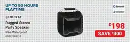 Visions Electronics Rugged Stereo Party Speaker offer