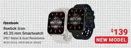 Visions Electronics Reebok Icon 45.35 mm Smartwatch offer