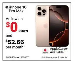 Visions Electronics iPhone 16 Pro Max offer