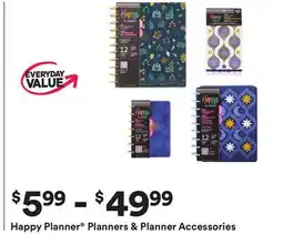Michaels Happy planner planners & planner Accessories offer