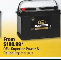 PartSource PRO-SERIES OE+ Superior Power & Reliability offer