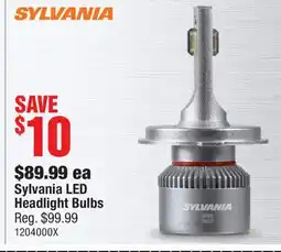 PartSource Sylvania LED Headlight Bulbs offer