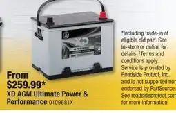 PartSource XD AGM Ultimate Power & Performance offer