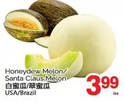 T&T Supermarket HONEYDEW MELON/SANTA CLAUS MELON offer