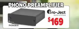 2001 Audio Video PHONOBOX PREAMPLIFIER Pro-Ject AUDIO SYSTEMS offer