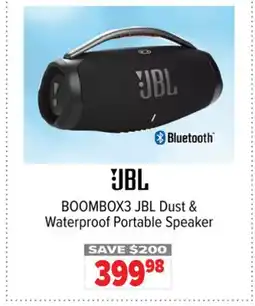 2001 Audio Video BOOMBOX3 JBL Dust & Waterproof Portable Speaker offer