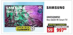 2001 Audio Video QN55QN85D 55 Neo QLED 4K Smart TV offer