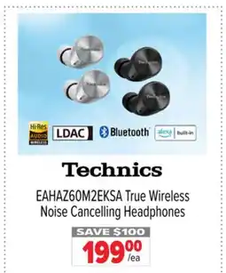 2001 Audio Video EAHAZ60M2EKSA True Wireless Noise Cancelling Headphones offer