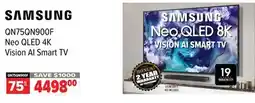 2001 Audio Video QN75QN900F 75 Neo QLED 4K Vision AI Smart TV offer